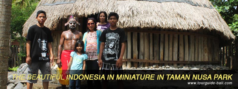 taman nusa park indonesia culture